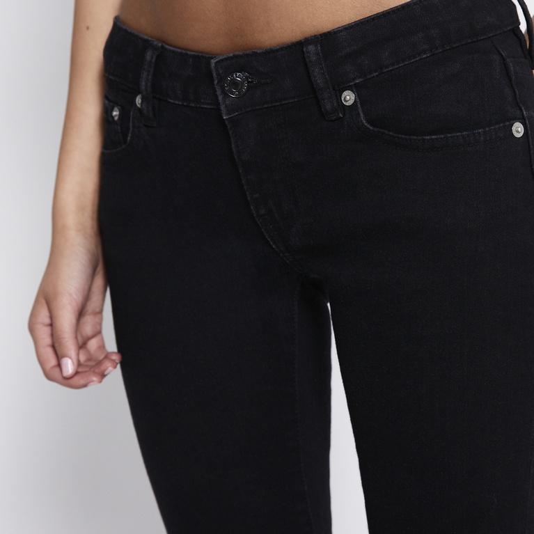 Low waist skinny jeans "Skinny Low" Black-Black